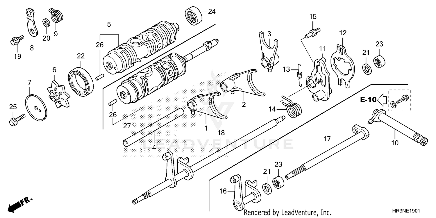 GEARSHIFT FORK (2)