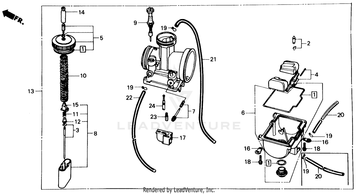 CARBURETOR 85-89