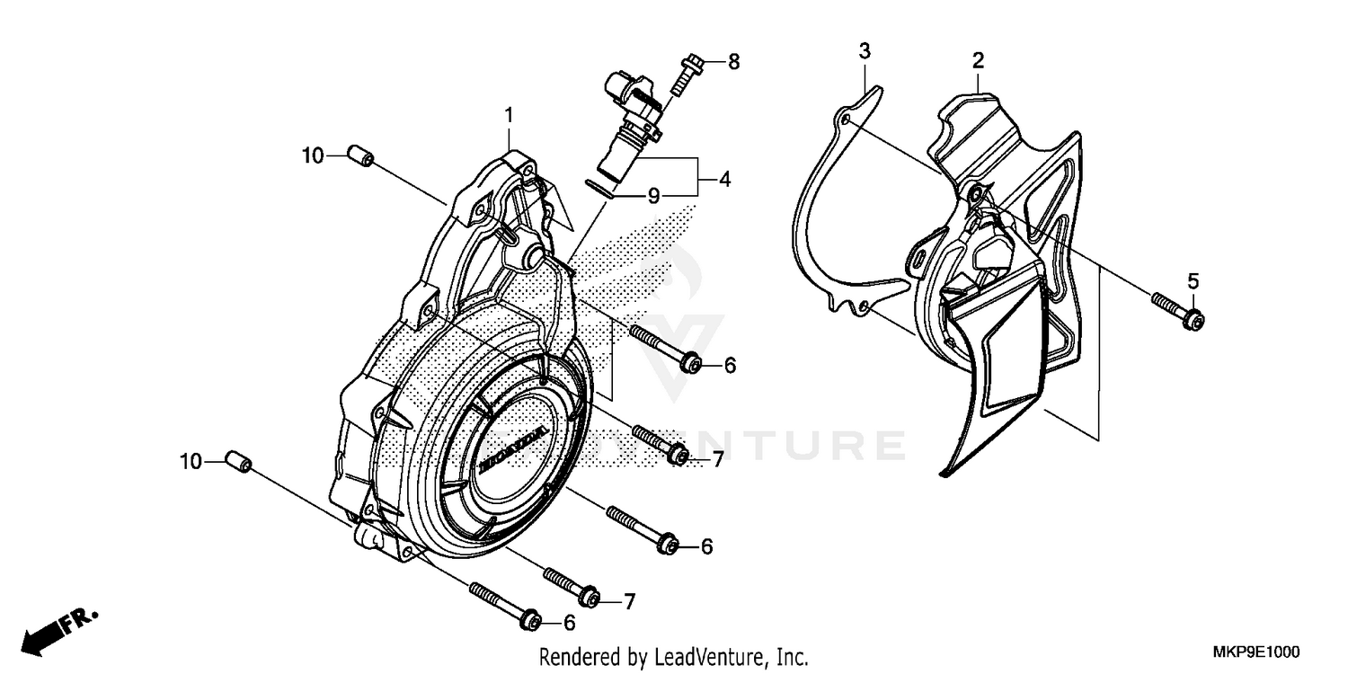 RIGHT CRANKCASE COVER