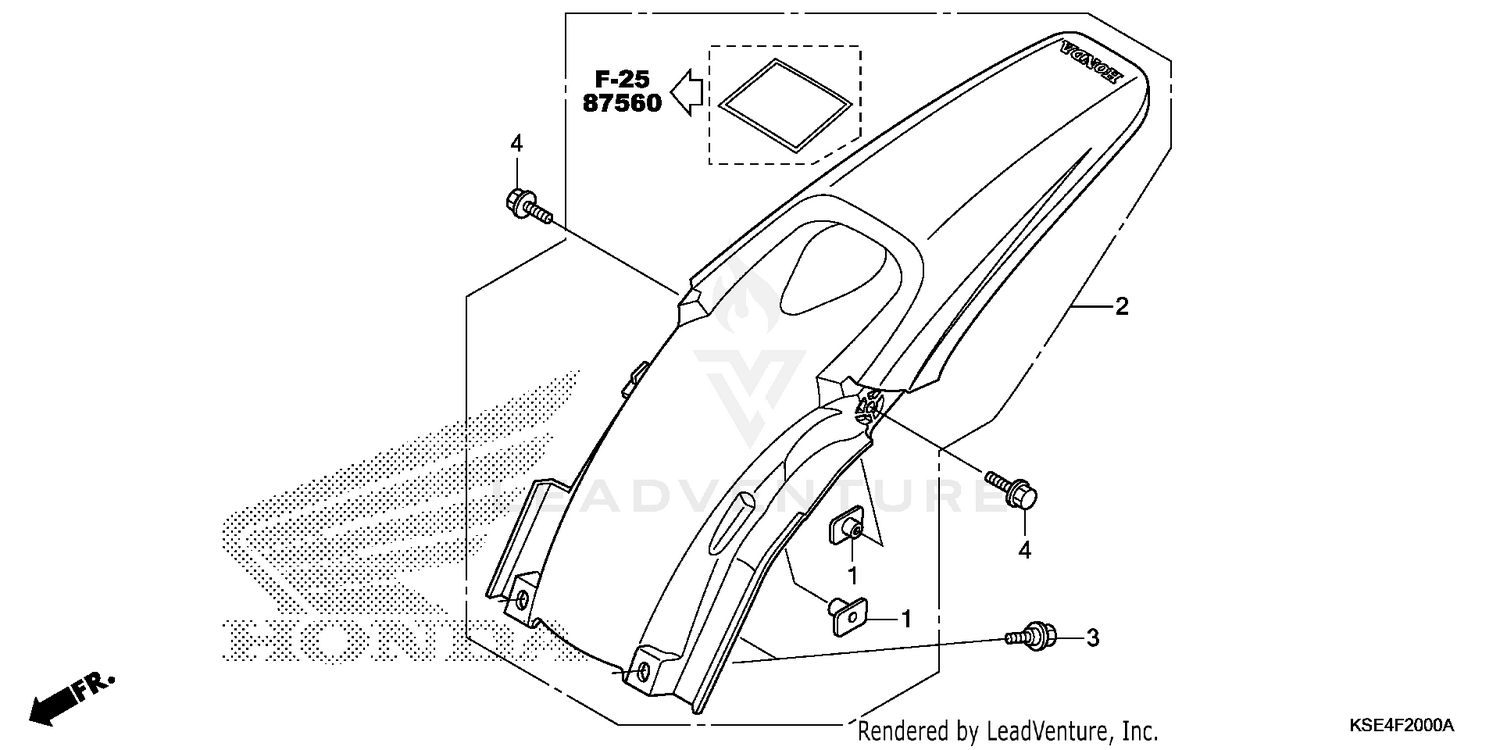 REAR FENDER