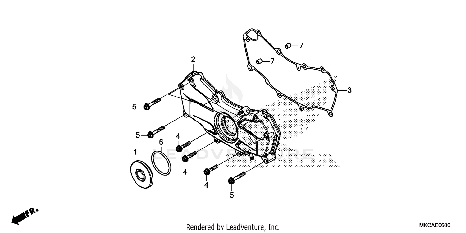 FRONT ENGINE COVER