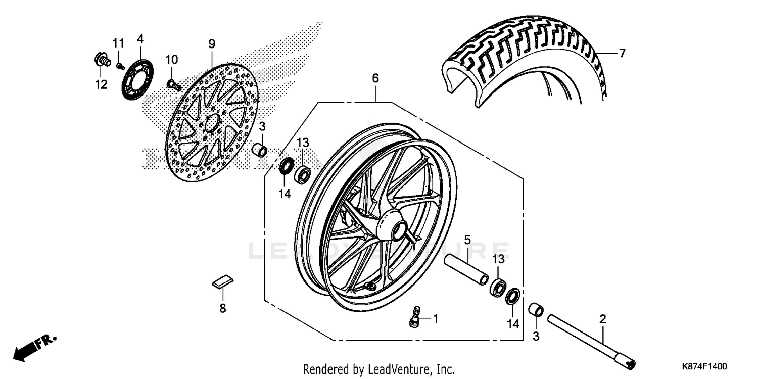 FRONT WHEEL