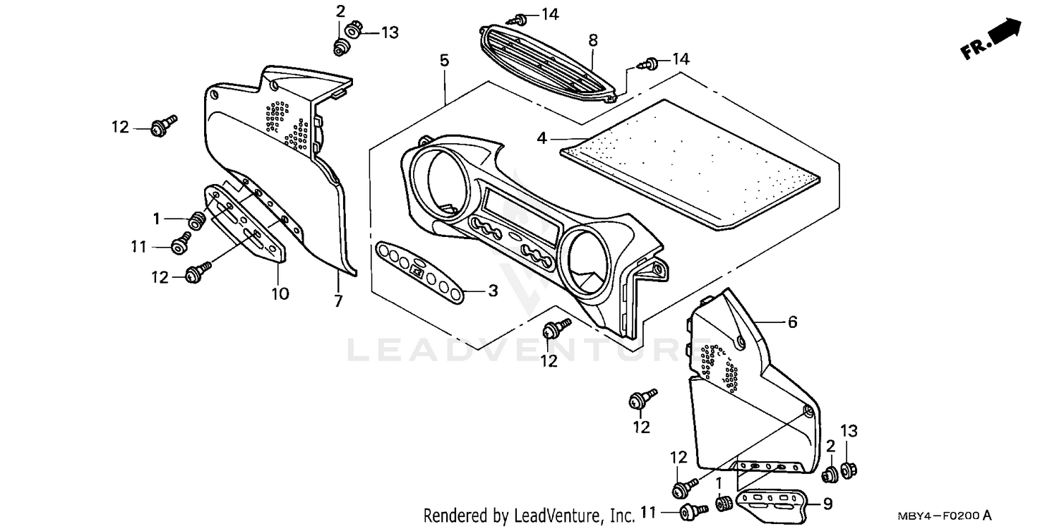 REAR BRAKE PANEL