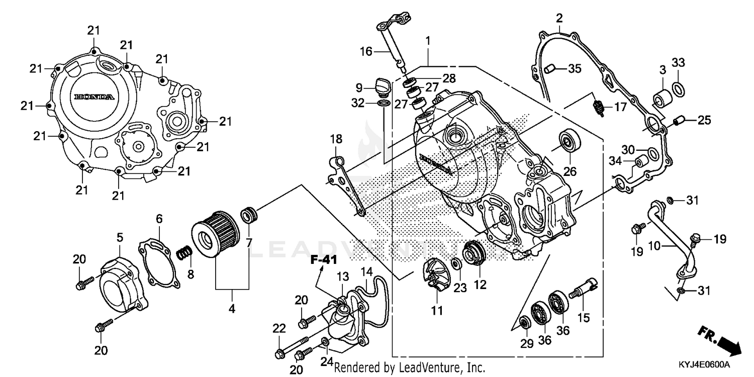 RIGHT CRANKCASE COVER