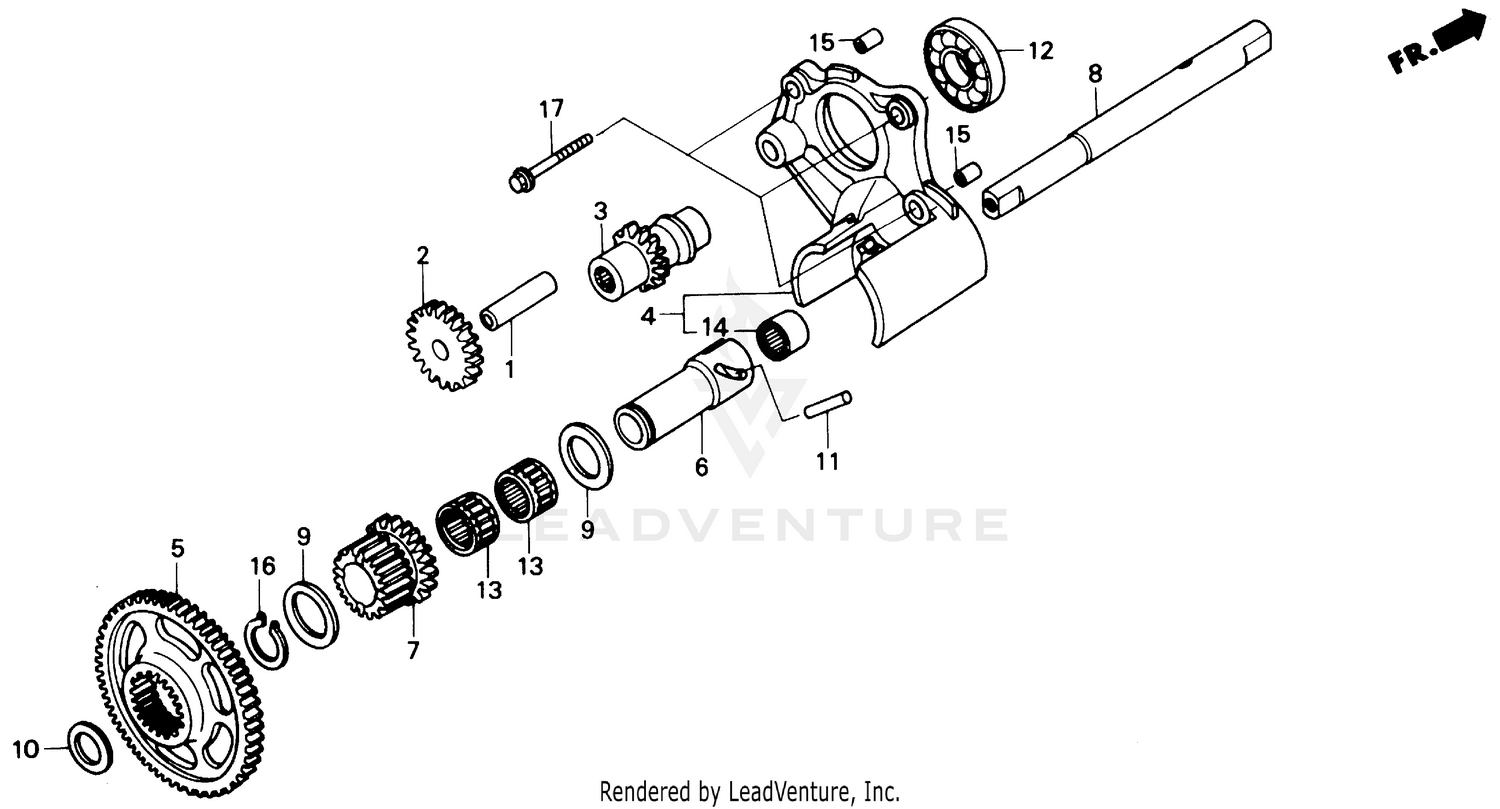 REAR WHEEL AXLE