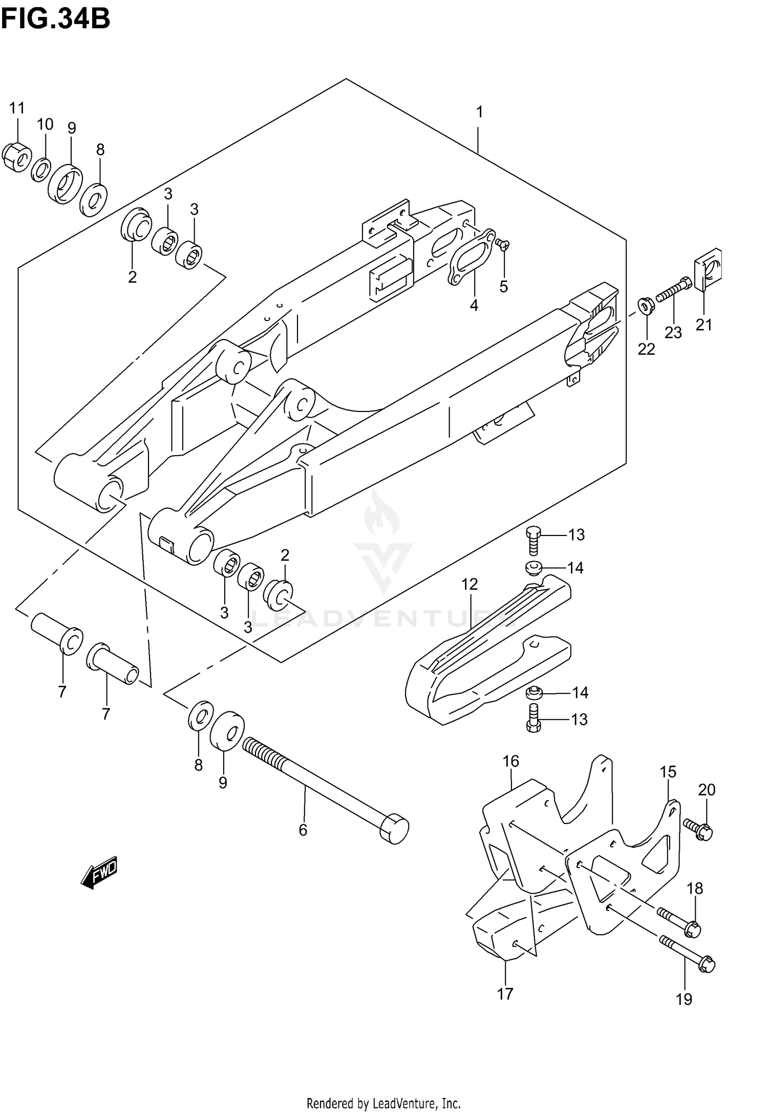 FRONT BRAKE MASTER CYLINDER
