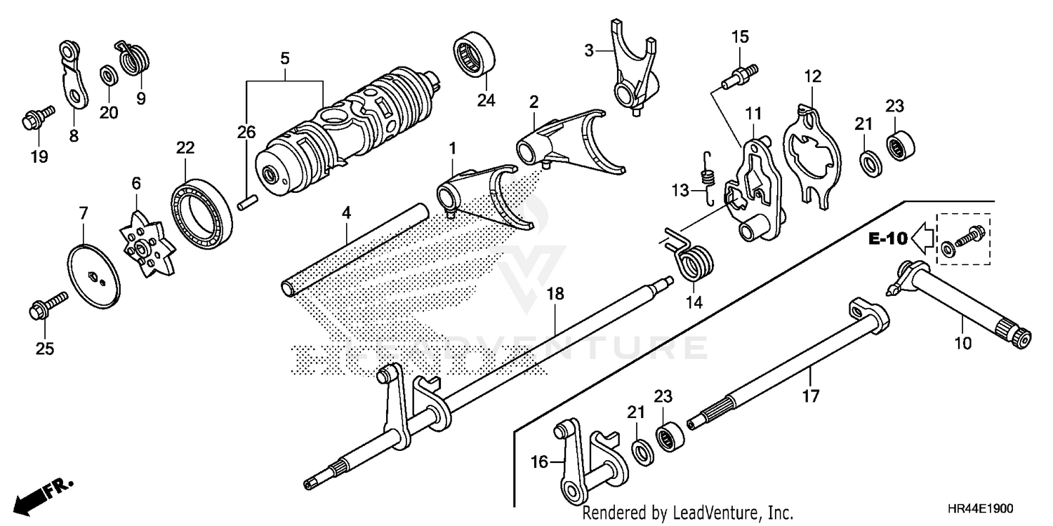 REAR BRAKE MASTER CYLINDER