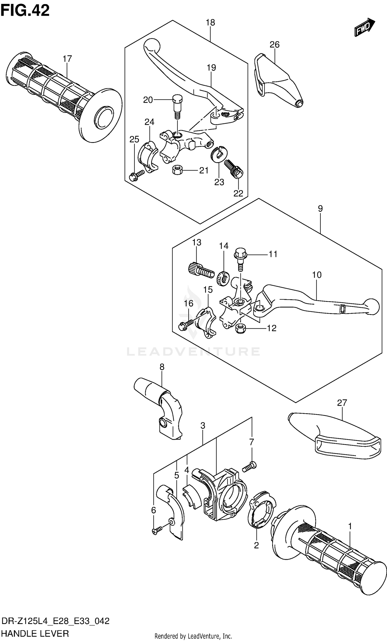 RIGHT CRANKCASE COVER    @WATER PUMP