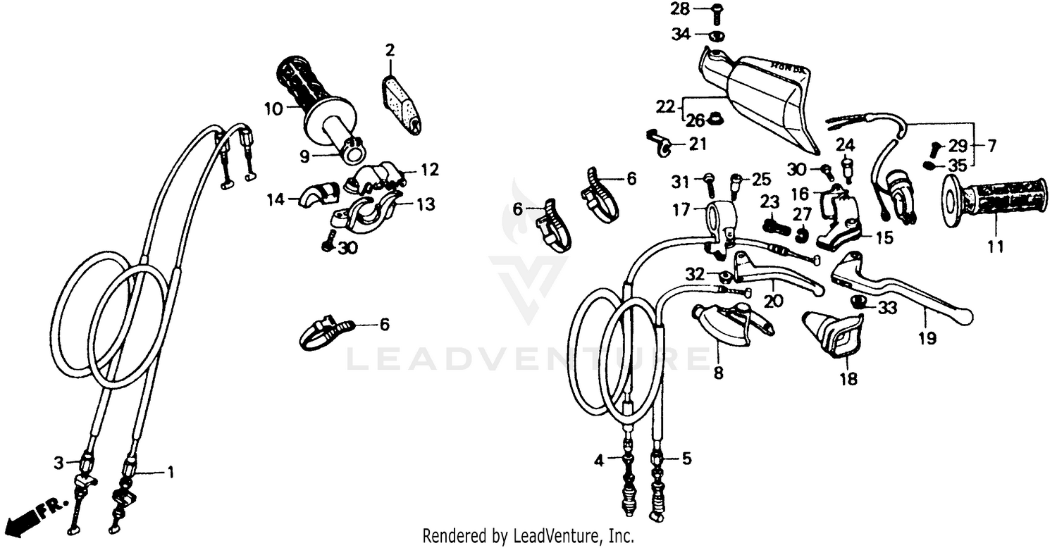 HANDLE SWITCH 85-87