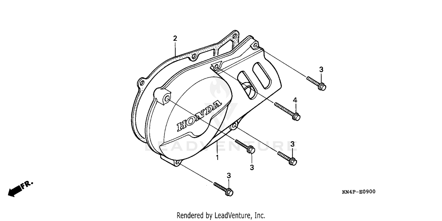 LEFT CRANKCASE COVER
