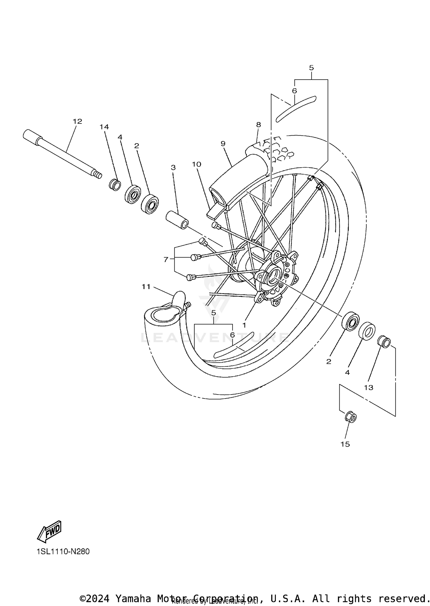 FRONT WHEEL