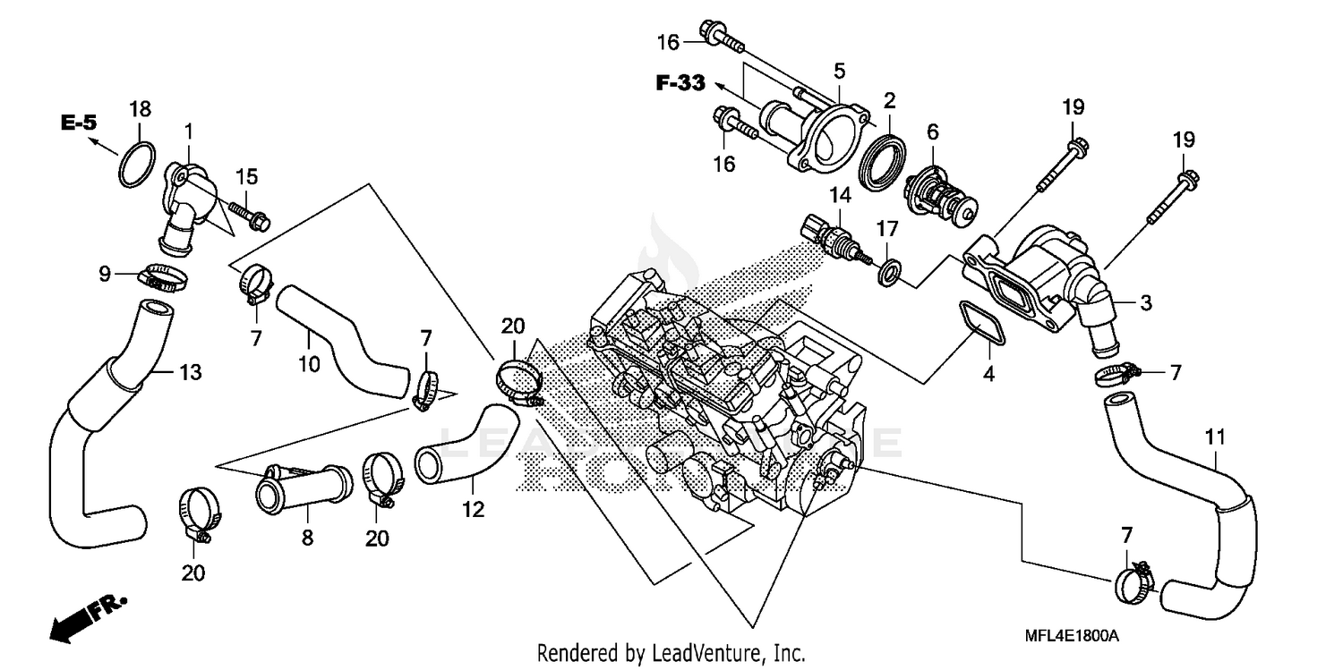 TRANSMISSION (CRF80F)