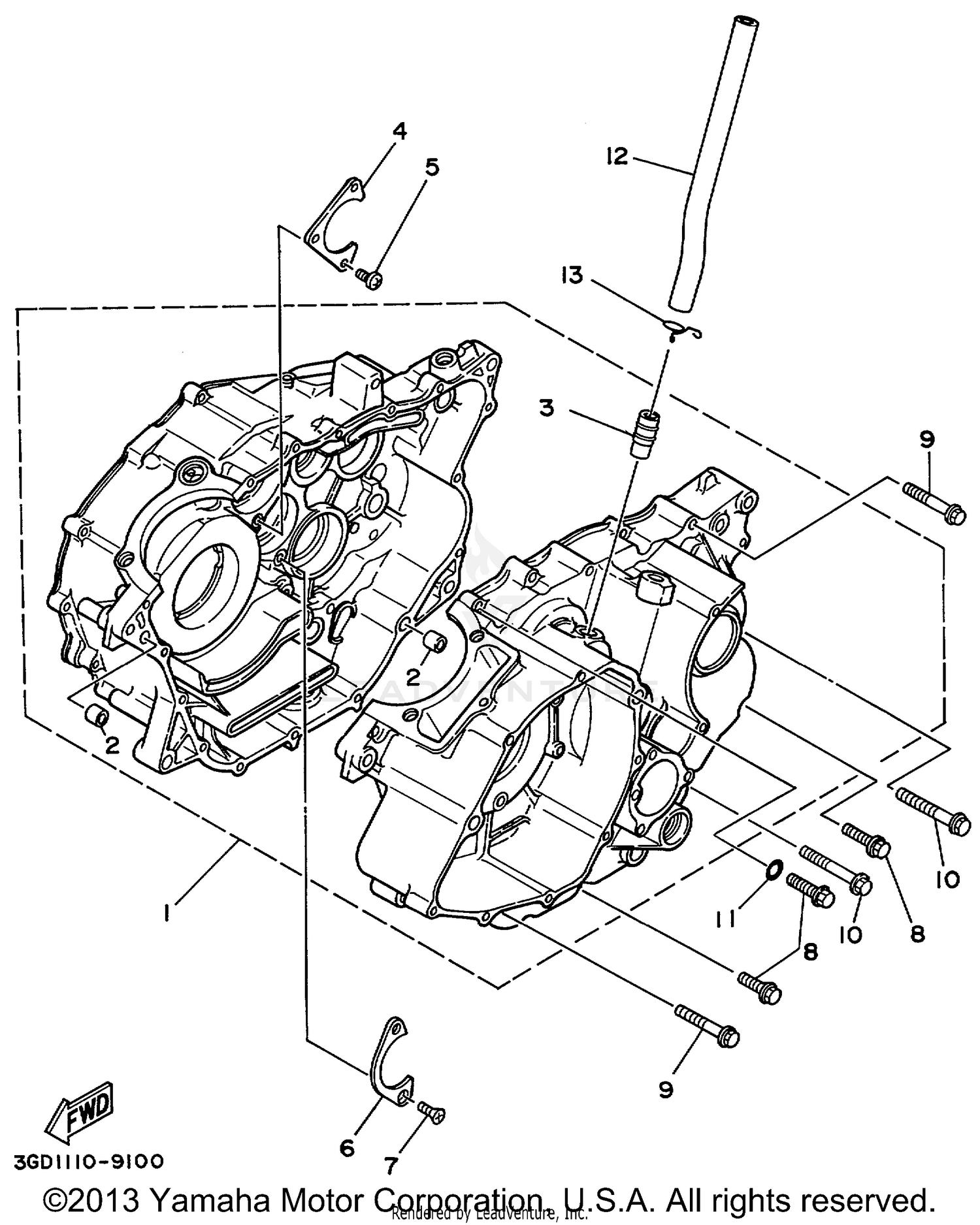 CRANKSHAFT + PISTON