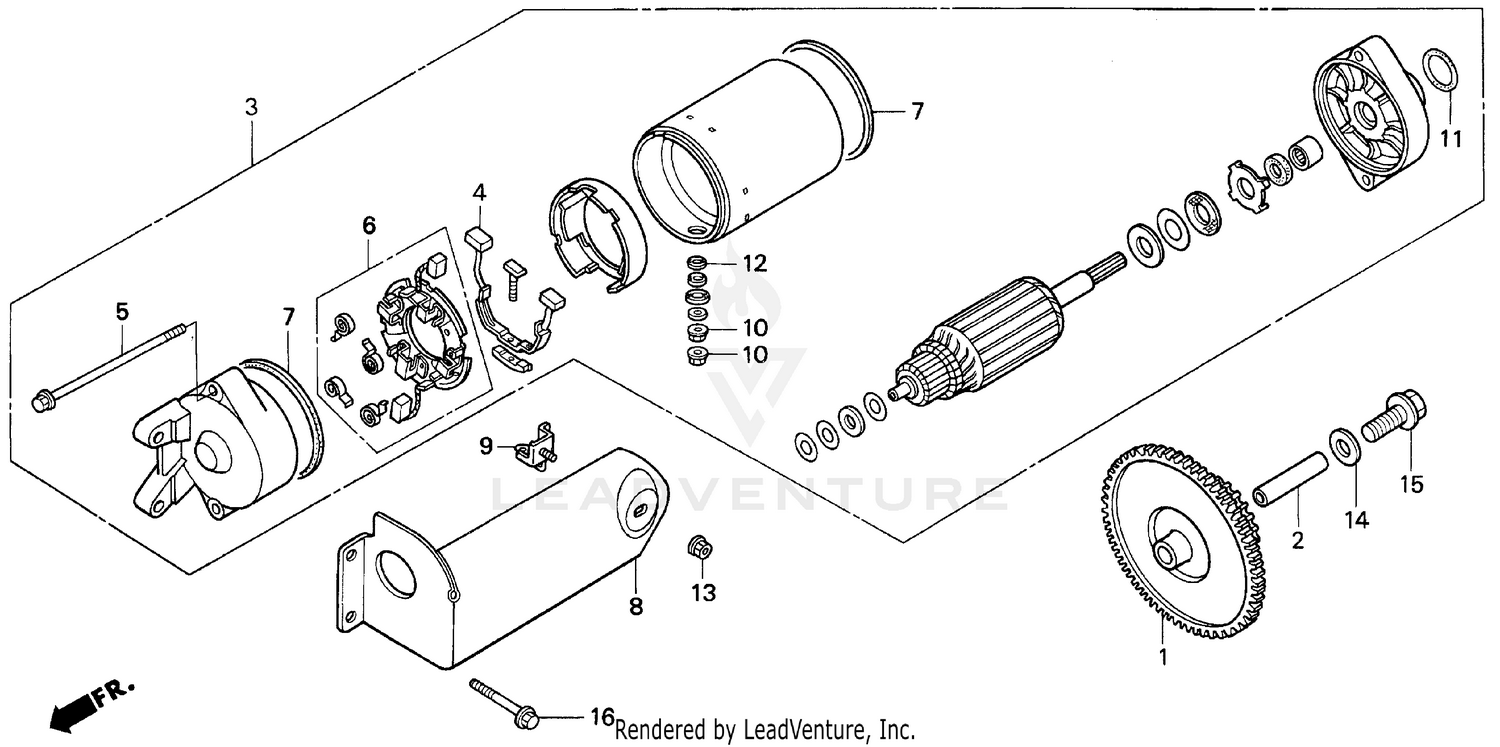 STARTER MOTOR