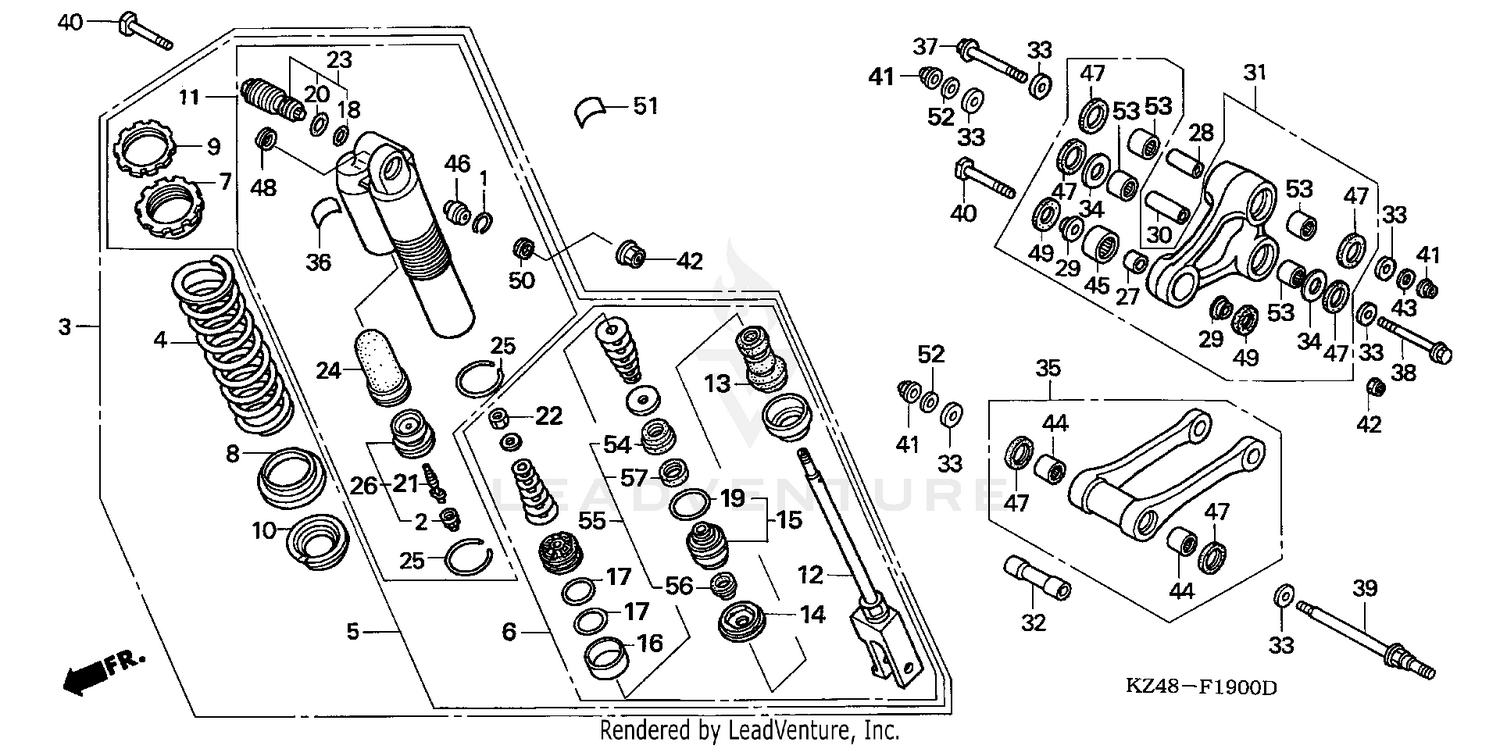 REAR SHOCK ABSORBER