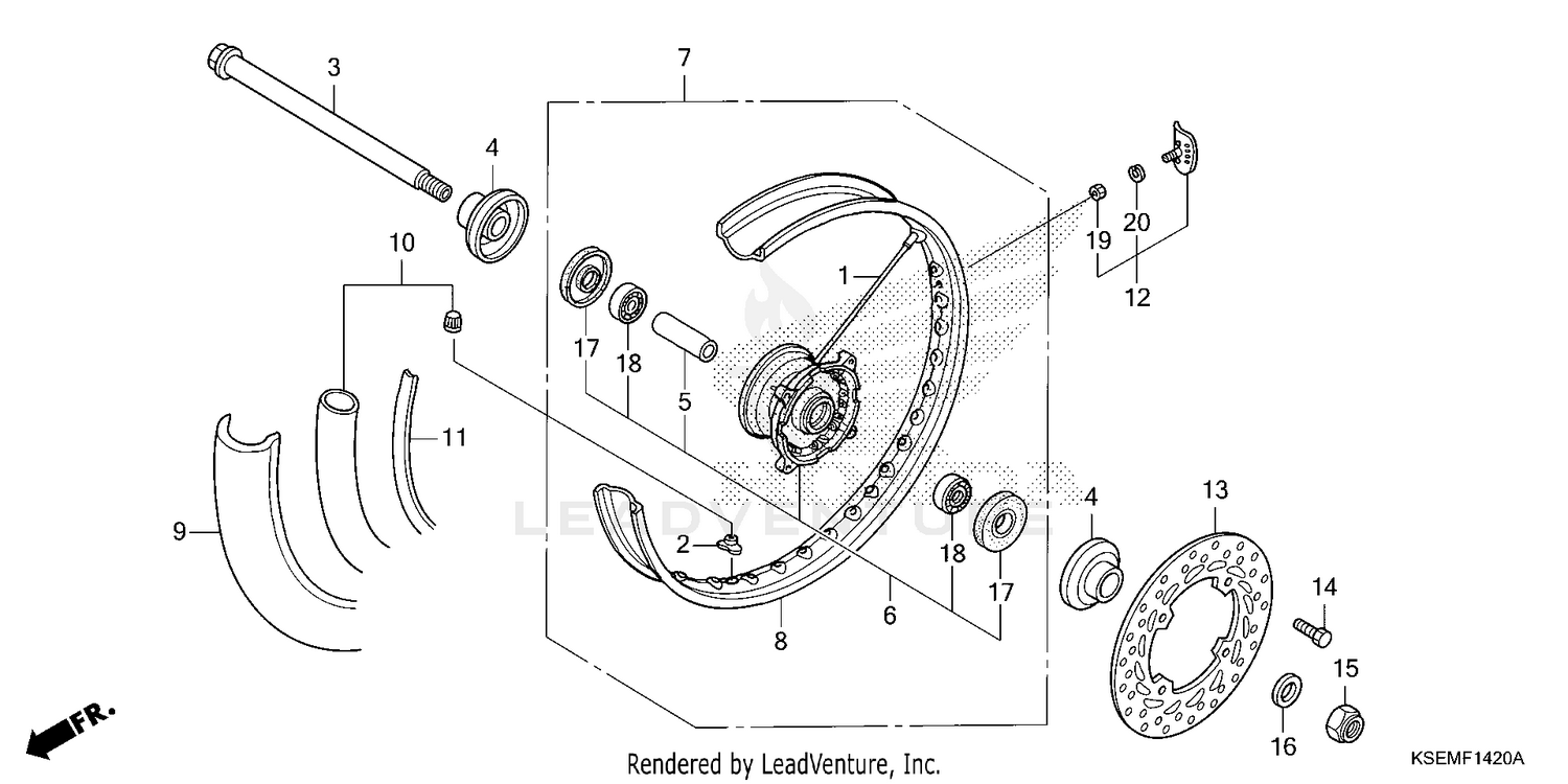 FRONT WHEEL