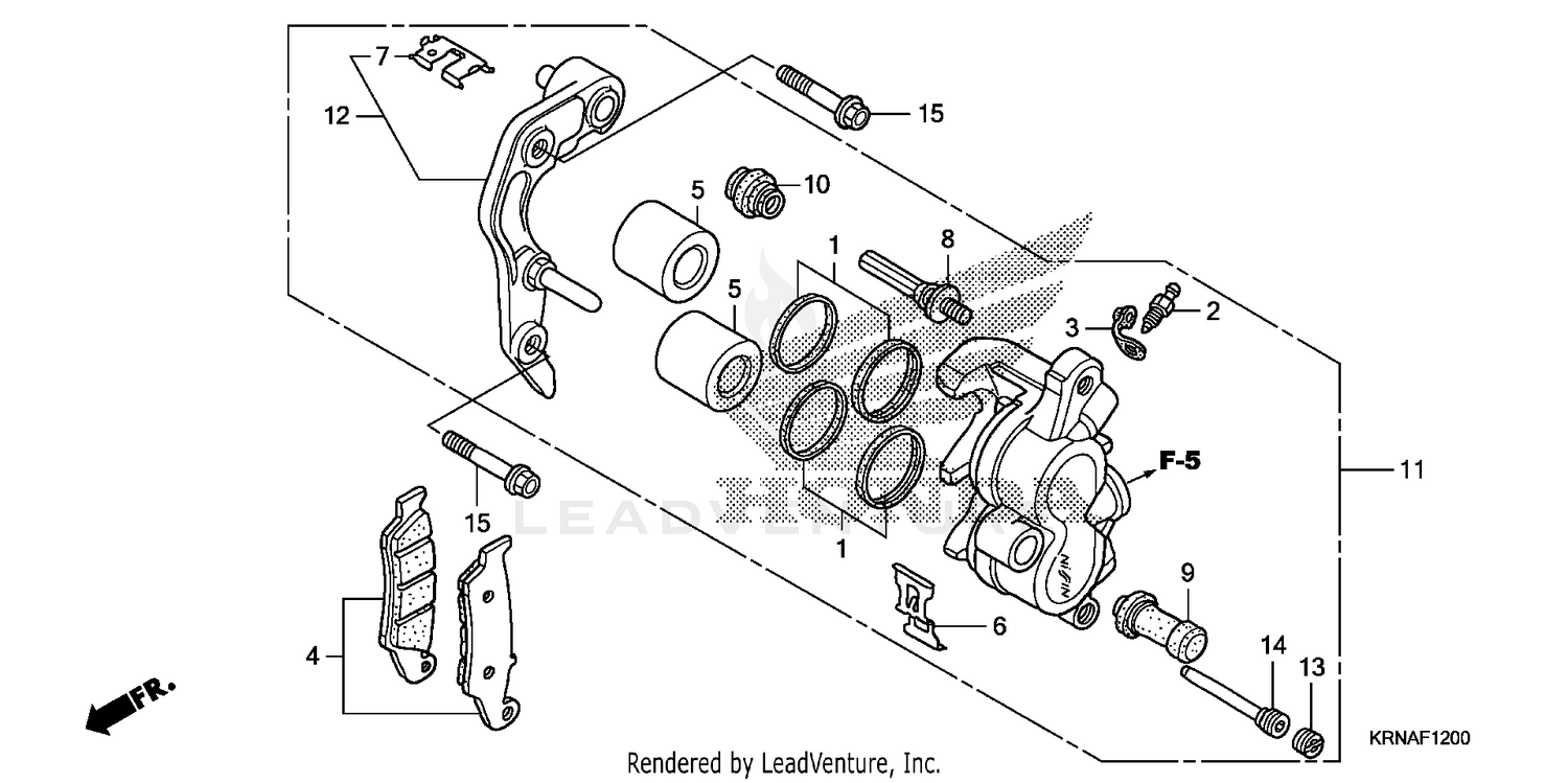 FRONT BRAKE CALIPER