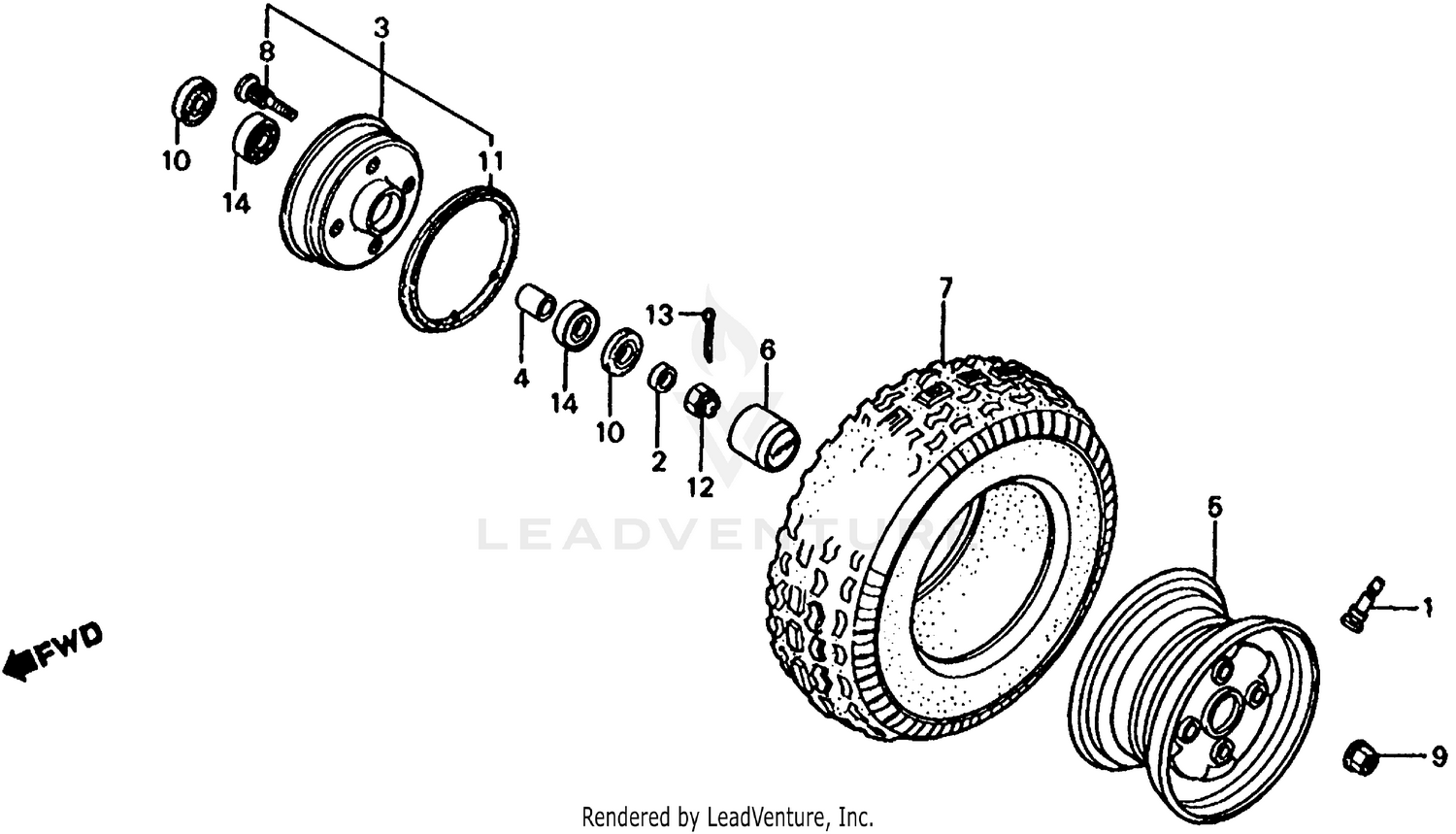 FRONT WHEEL