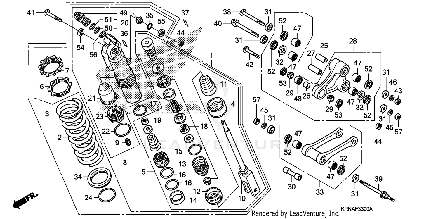 REAR SHOCK ABSORBER