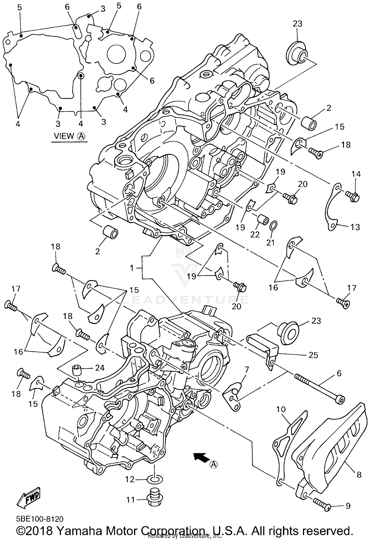 RIGHT CRANKCASE COVER