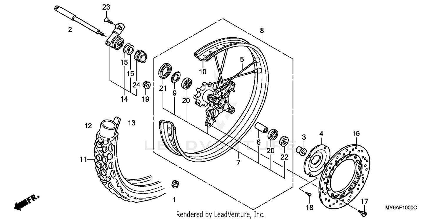 FRONT WHEEL