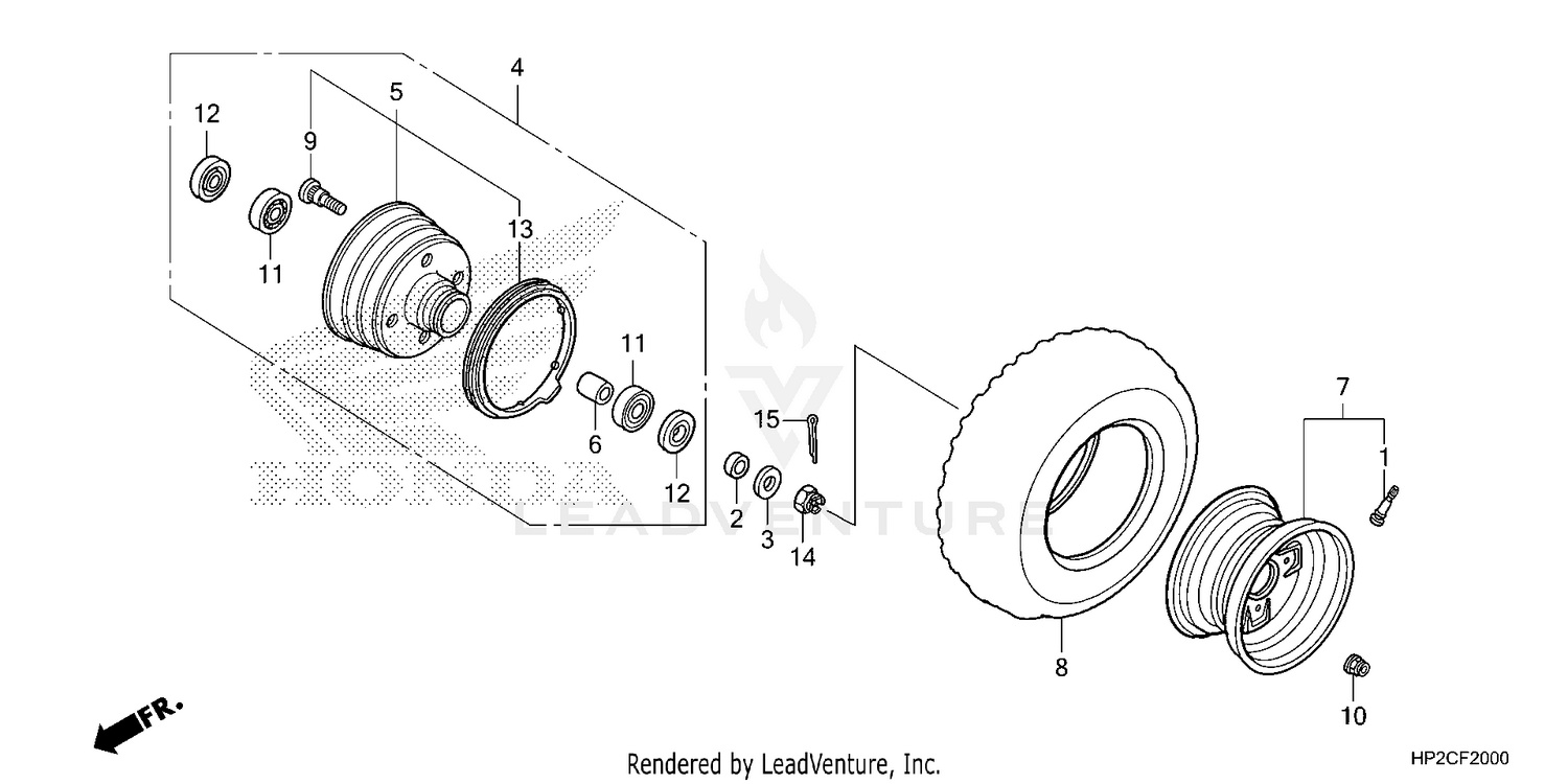 REAR SHOCK ABSORBER