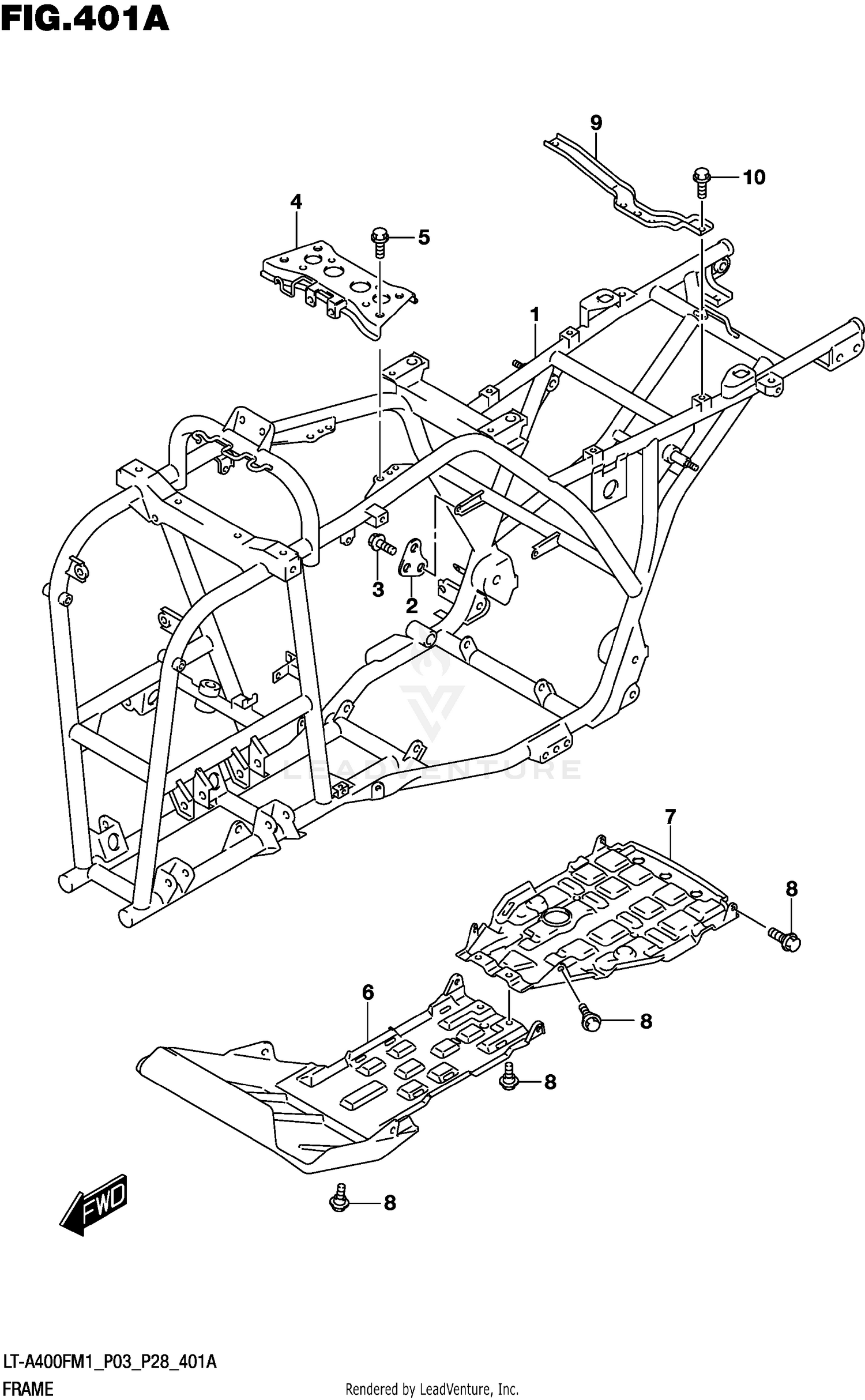 REAR BRAKE CALIPER