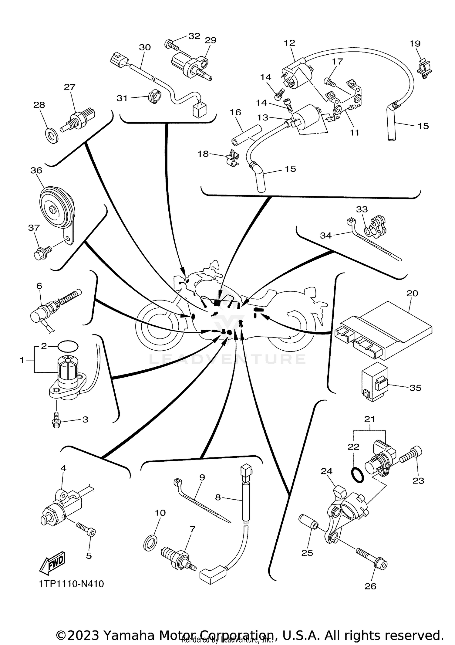 FRONT BRAKE MASTER       CYLINDER (2)
