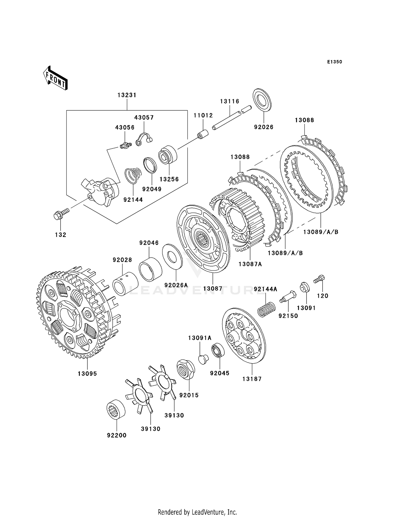 FRONT BRAKE CALIPER