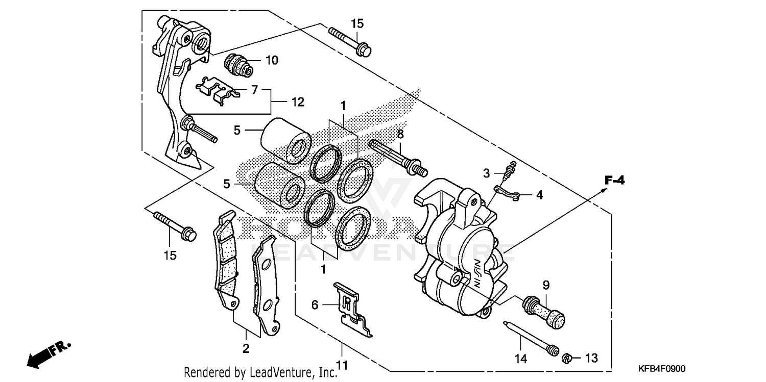 FRONT BRAKE CALIPER
