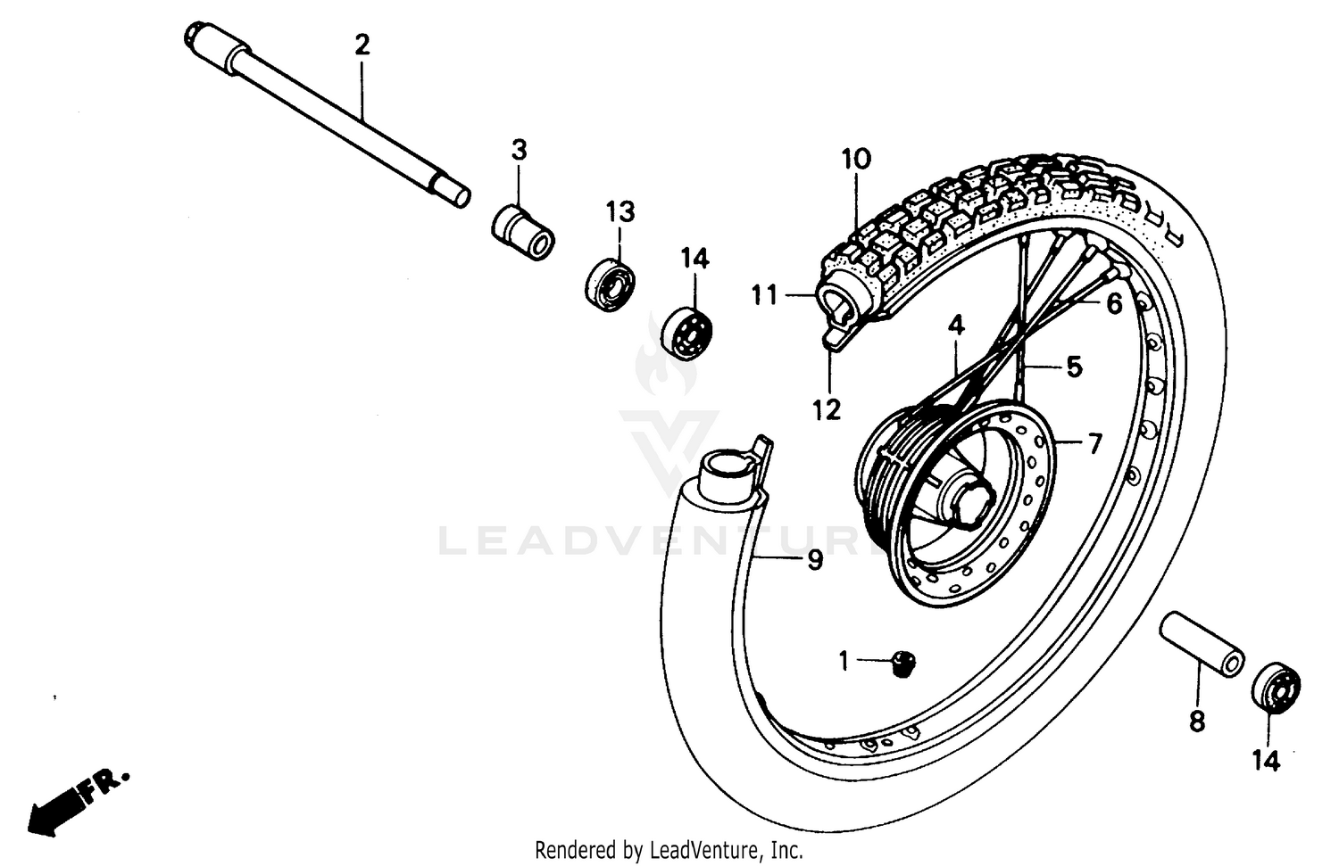 FRONT WHEEL