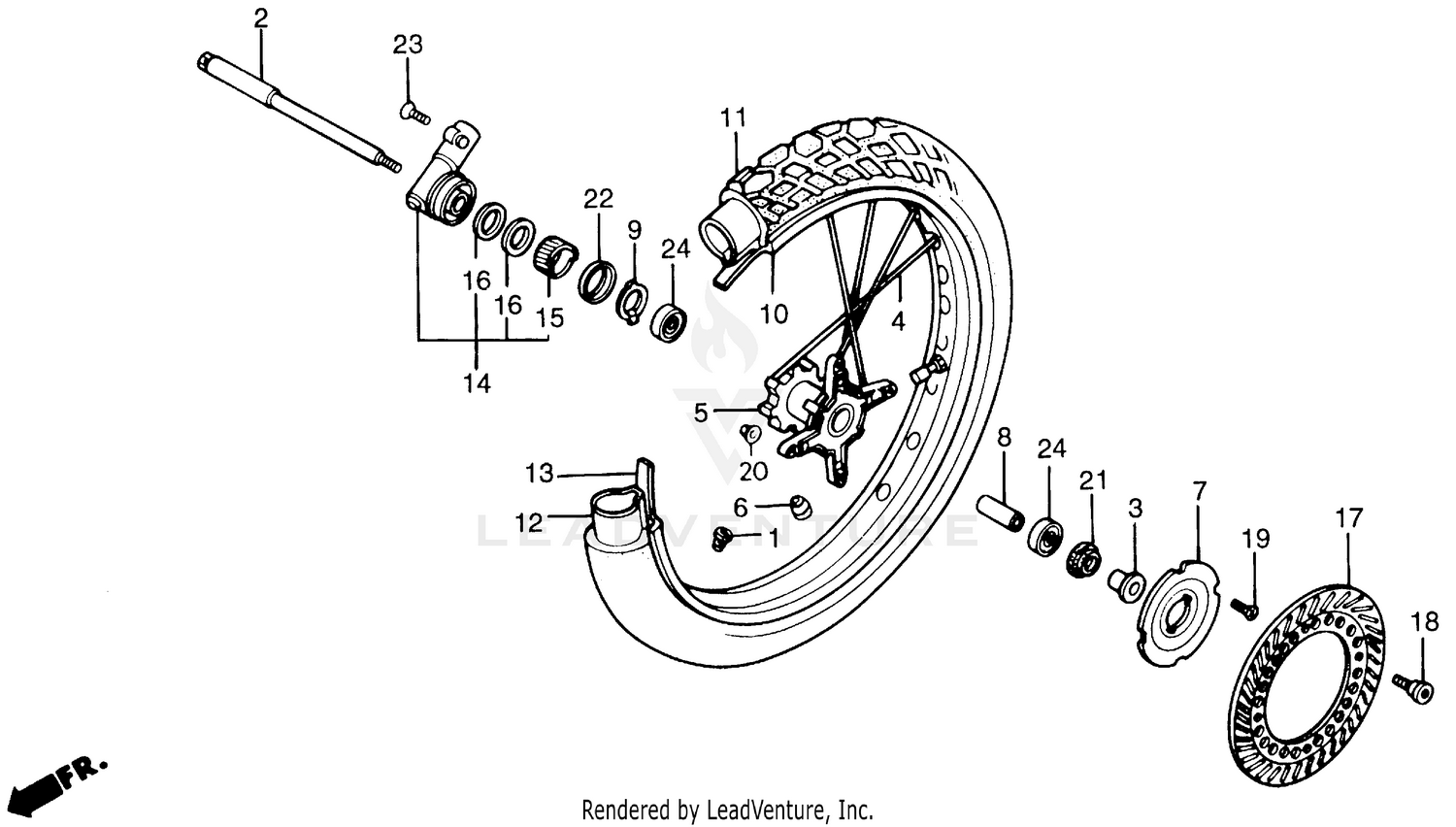 FRONT WHEEL