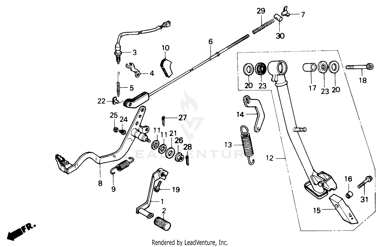 BRAKE PEDAL