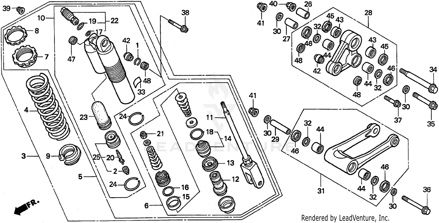 REAR SHOCK ABSORBER