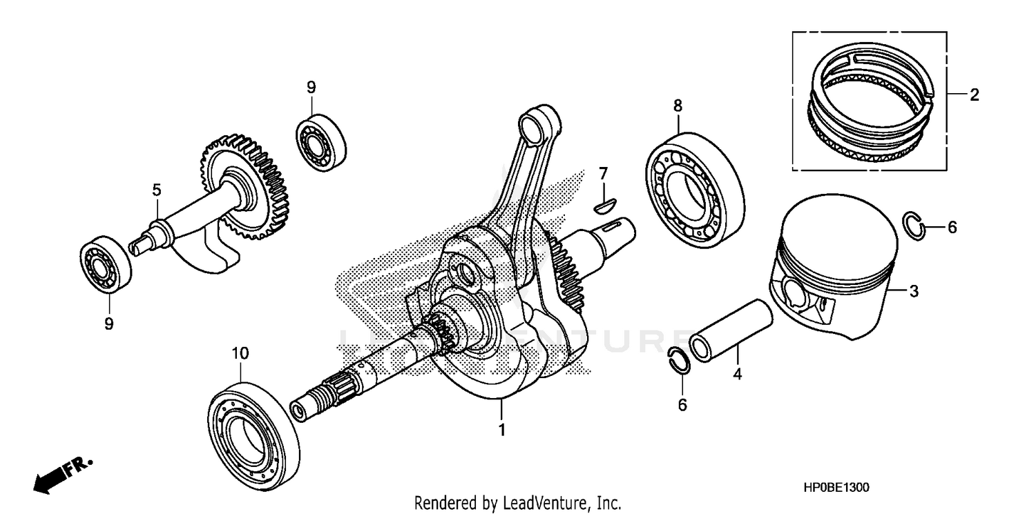 REAR SHOCK ABSORBER 93