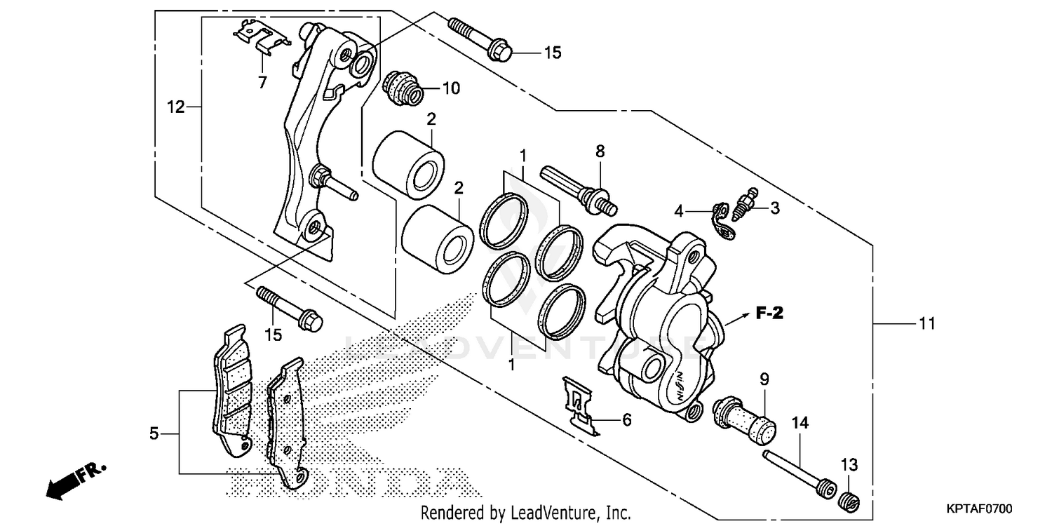 FRONT BRAKE CALIPER