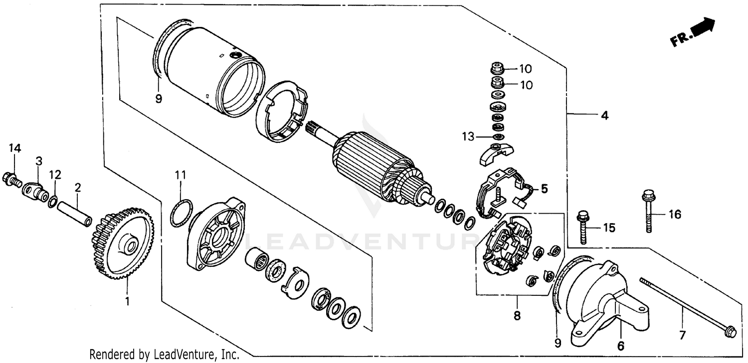 STARTING MOTOR