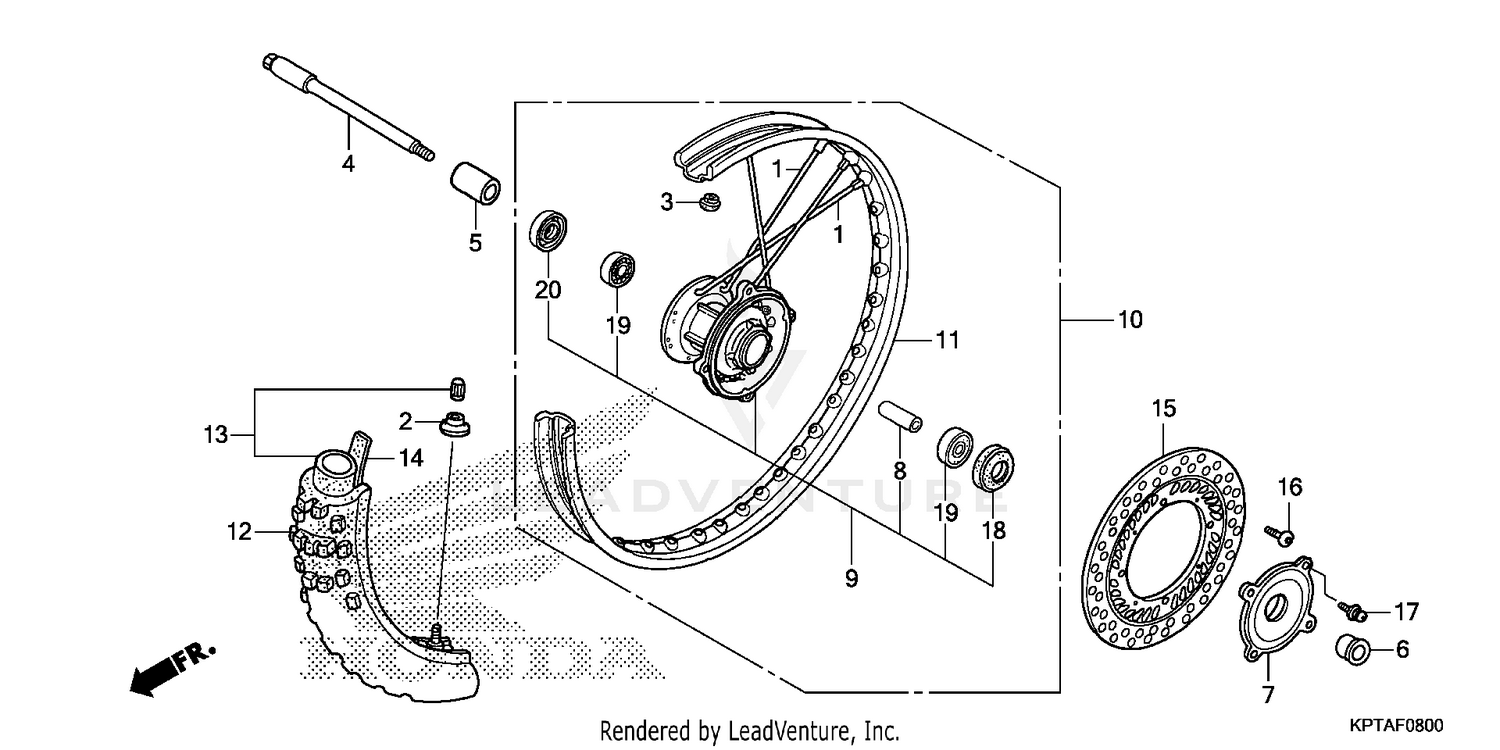 FRONT WHEEL