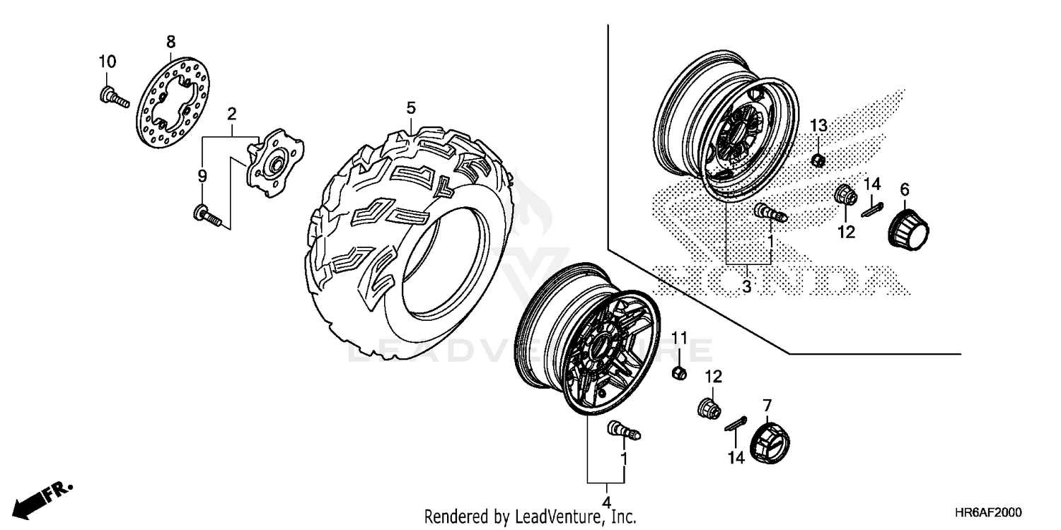 FRONT WHEEL