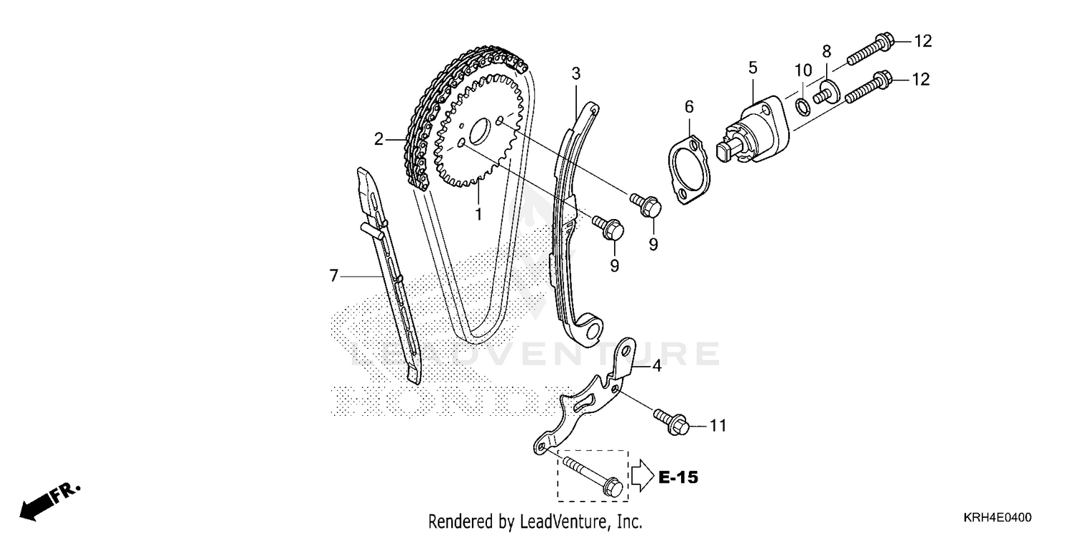 CAM CHAIN@TENSIONER