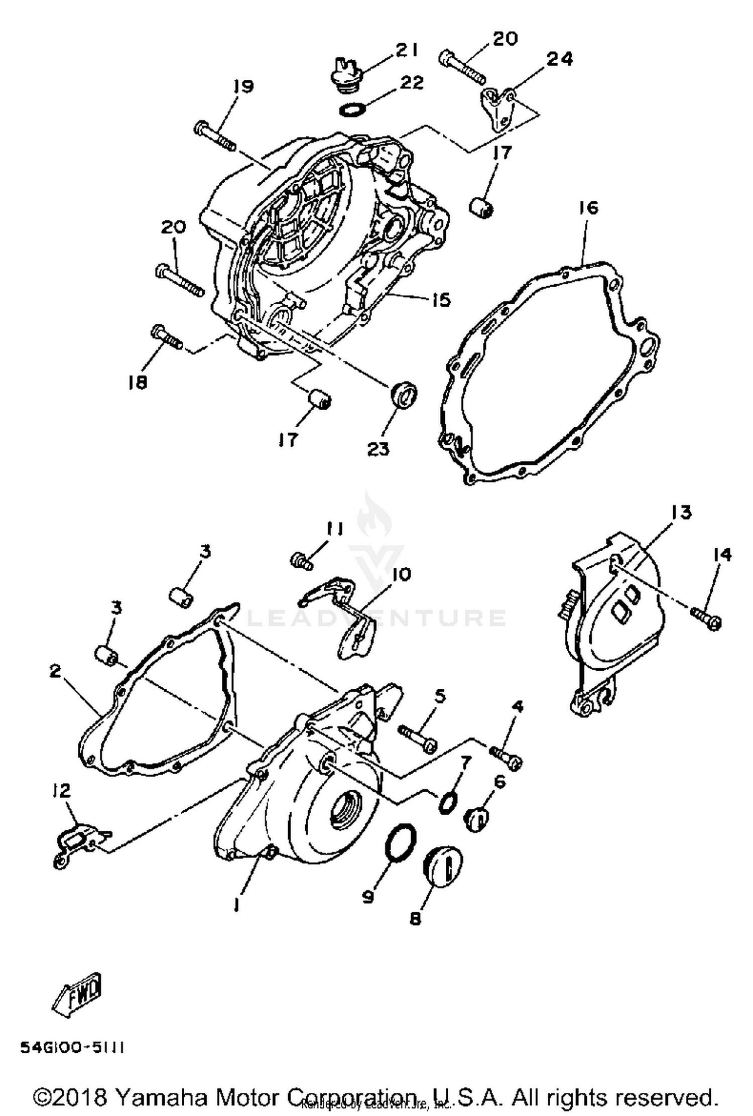 PEDAL + KICK STARTER ARM