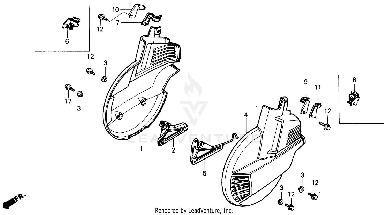 FRONT WHEEL COVER