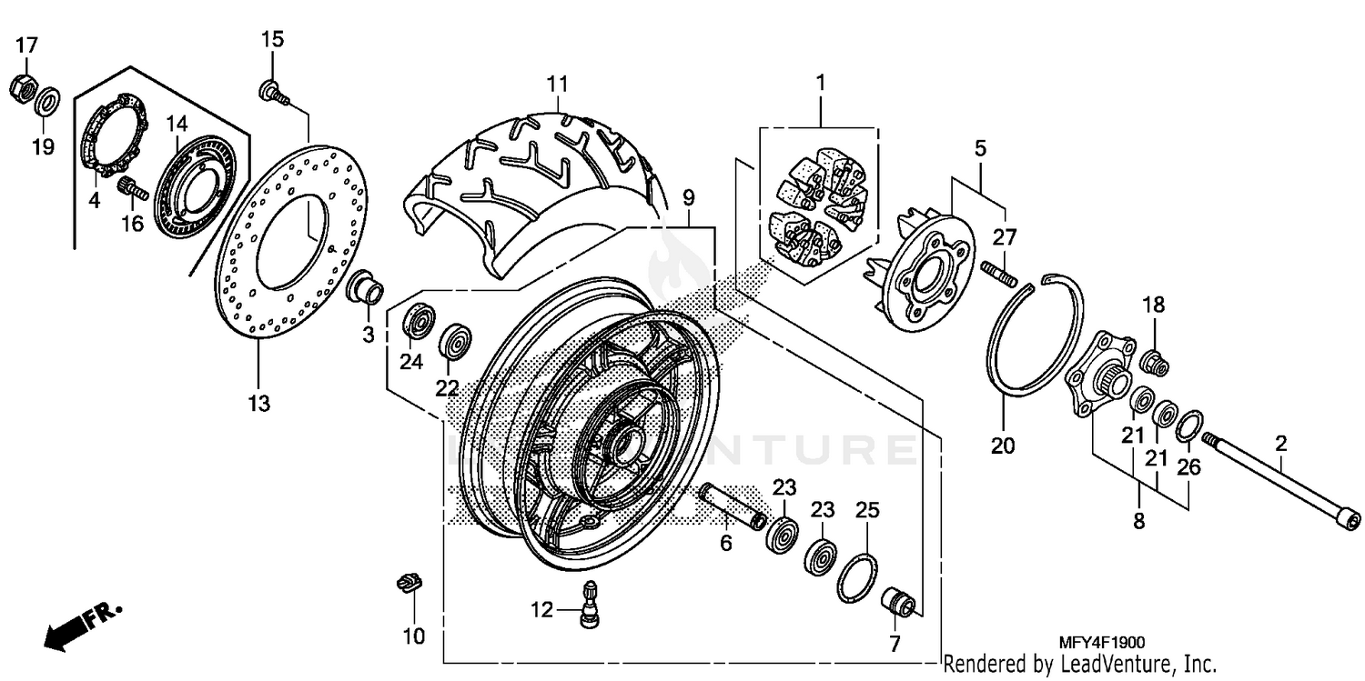 REAR WHEEL