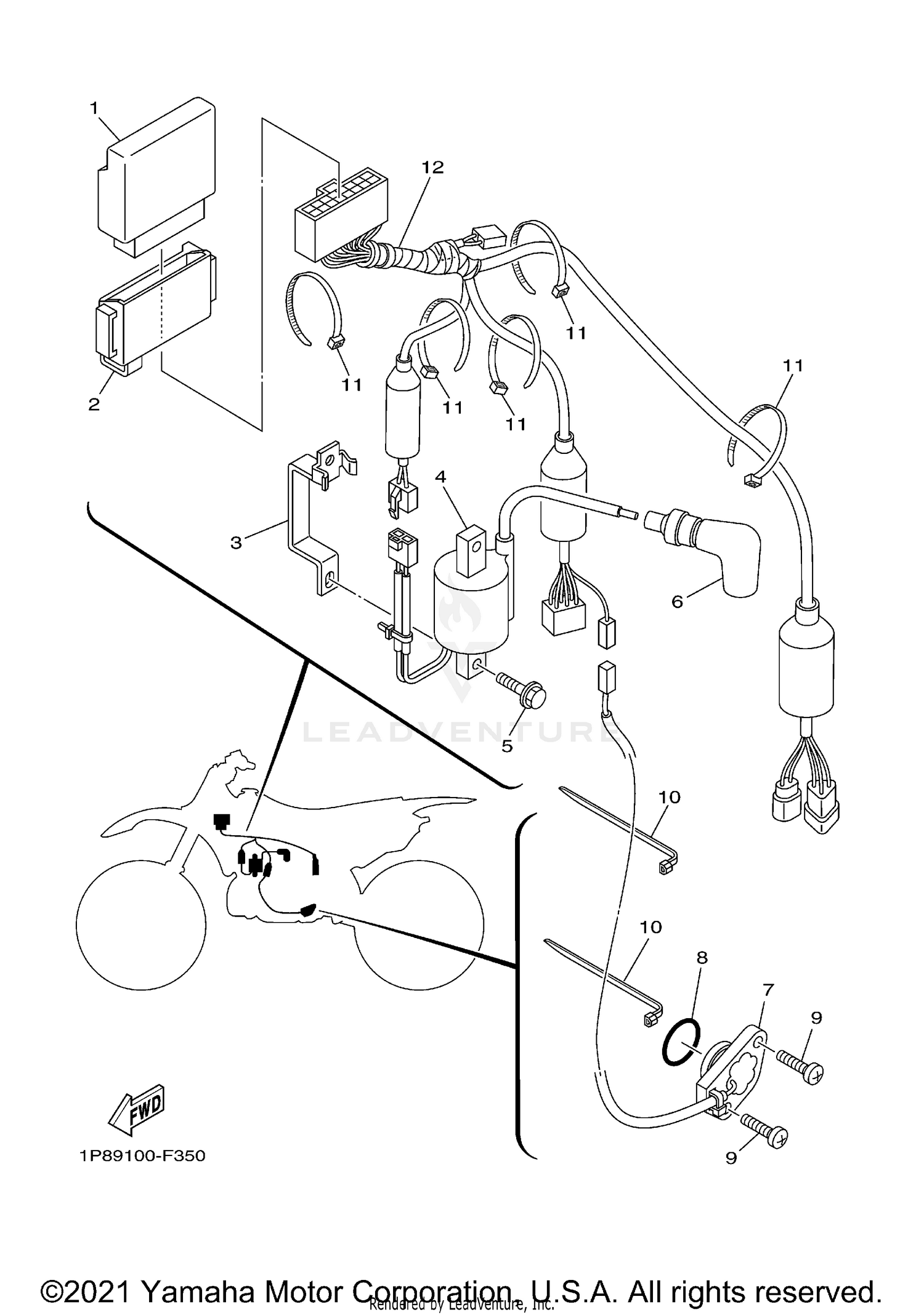 FRONT BRAKE PANEL