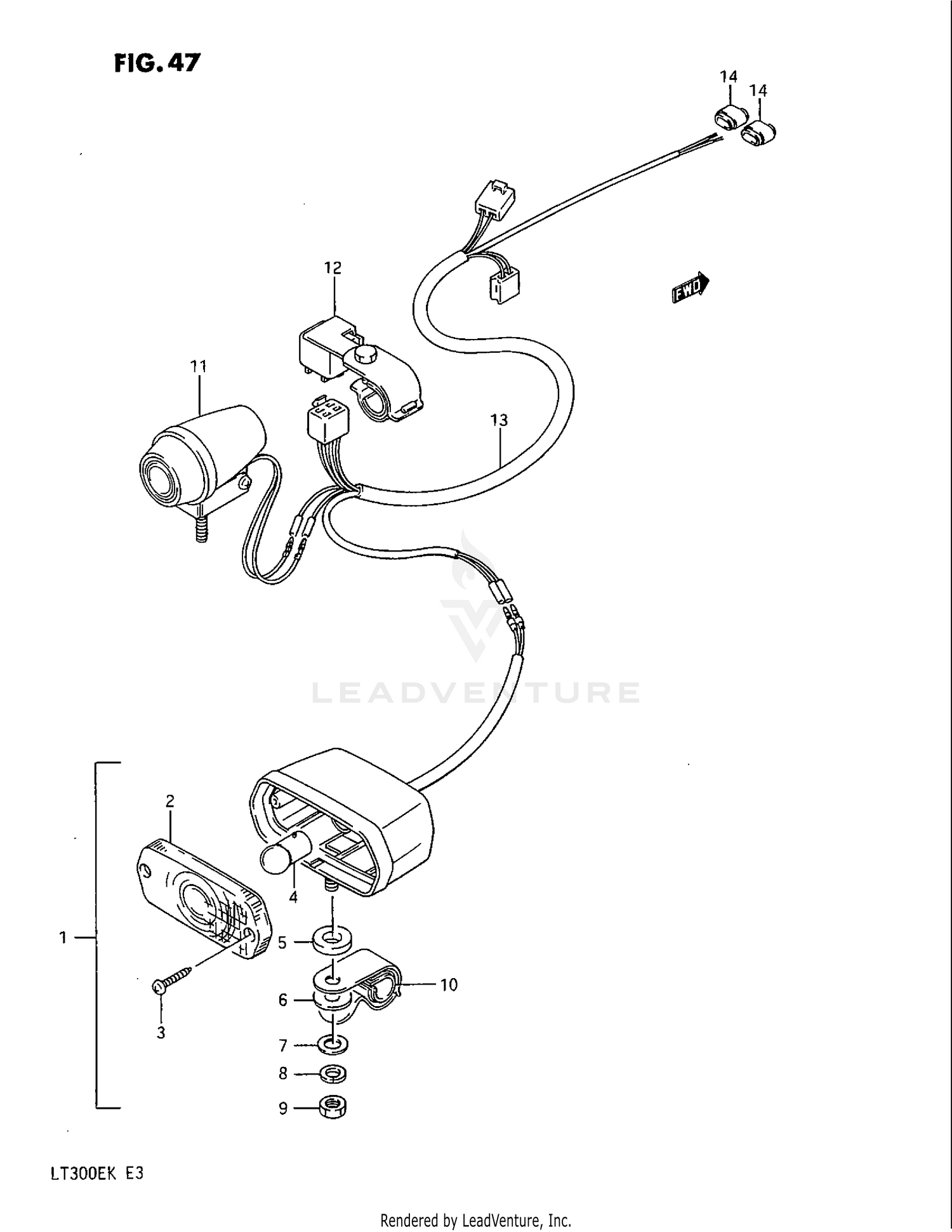 FRONT BRAKE MASTER CYLINDER