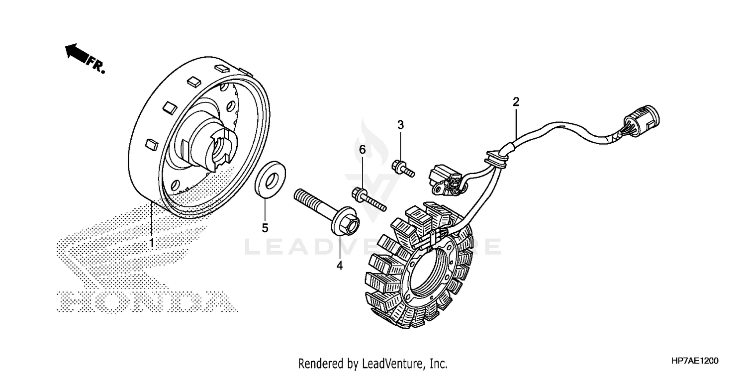 FRONT CYLINDER HEAD