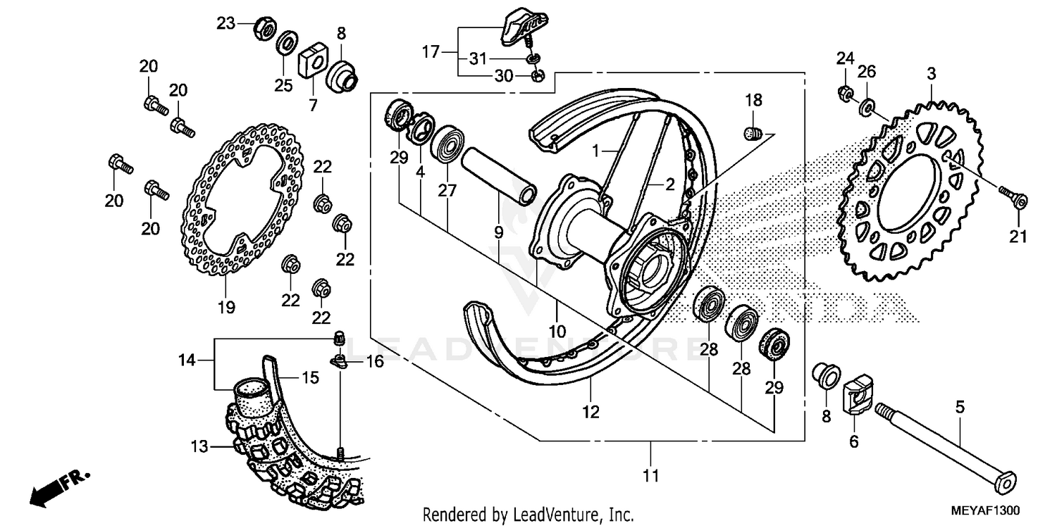 REAR WHEEL