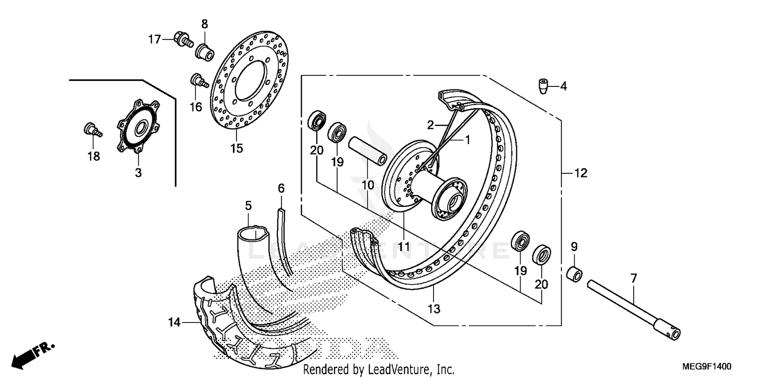 FRONT WHEEL