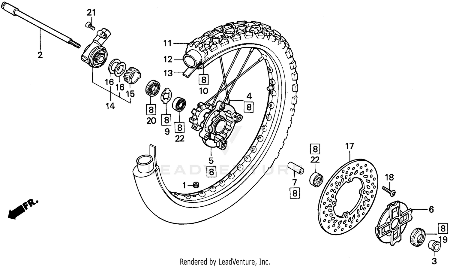 FRONT WHEEL