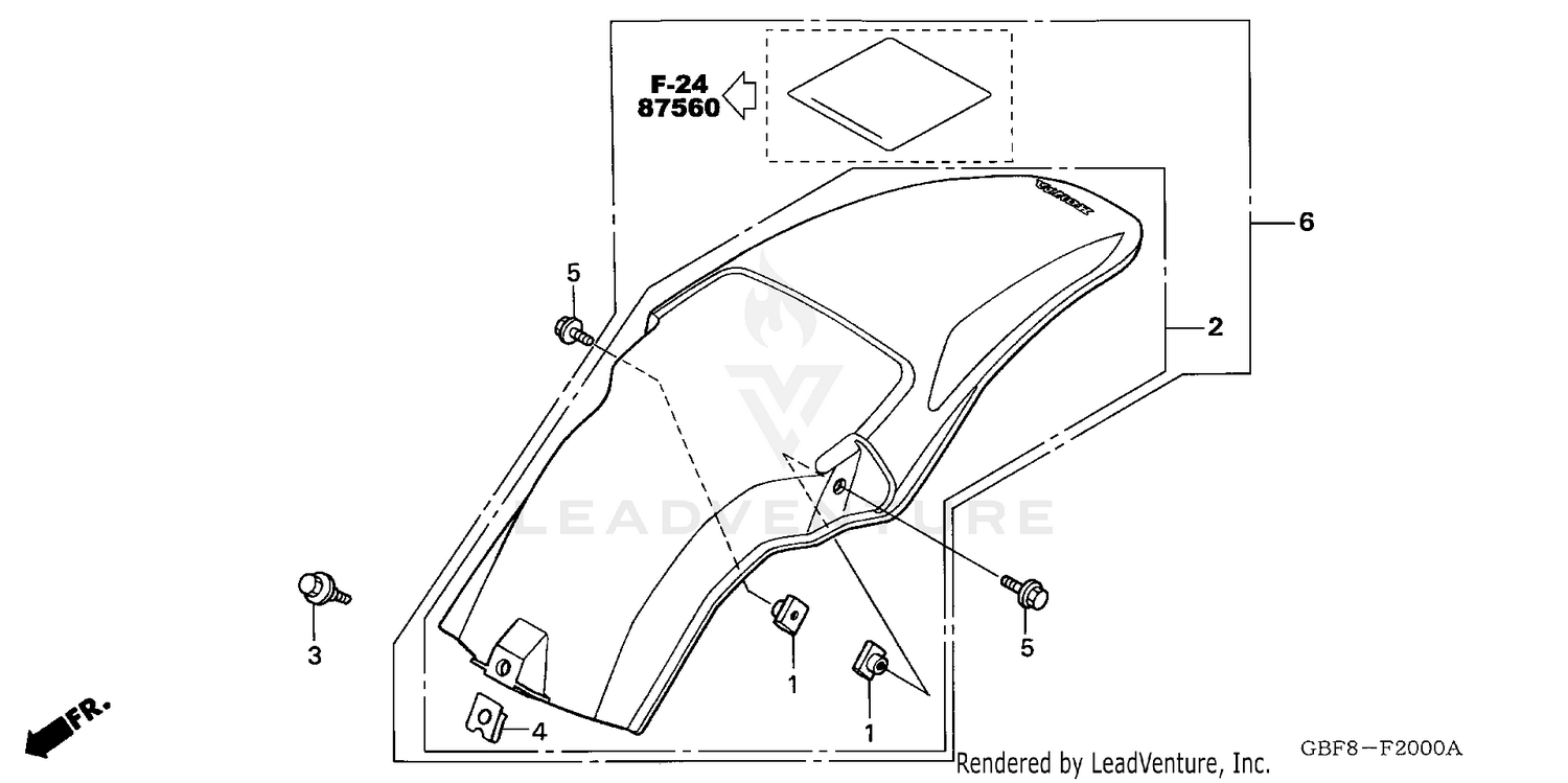 REAR FENDER